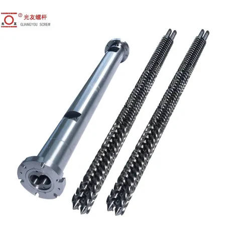 Mataas na bilis ng tungsten-carbide extruder screw at bariles