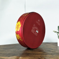 Customize Red Cardboard Paper Round Cake Boxes