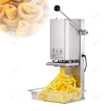 Adjustable Thickness Electric Spiral Cutter for Taro, Radish, Carrots, Potatoes