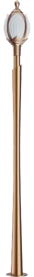 3-5m Lotus Gold Garden Weather-Resistant Lamp Street Light