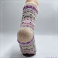 Wholesale women double layer cosy socks fuzzy sock