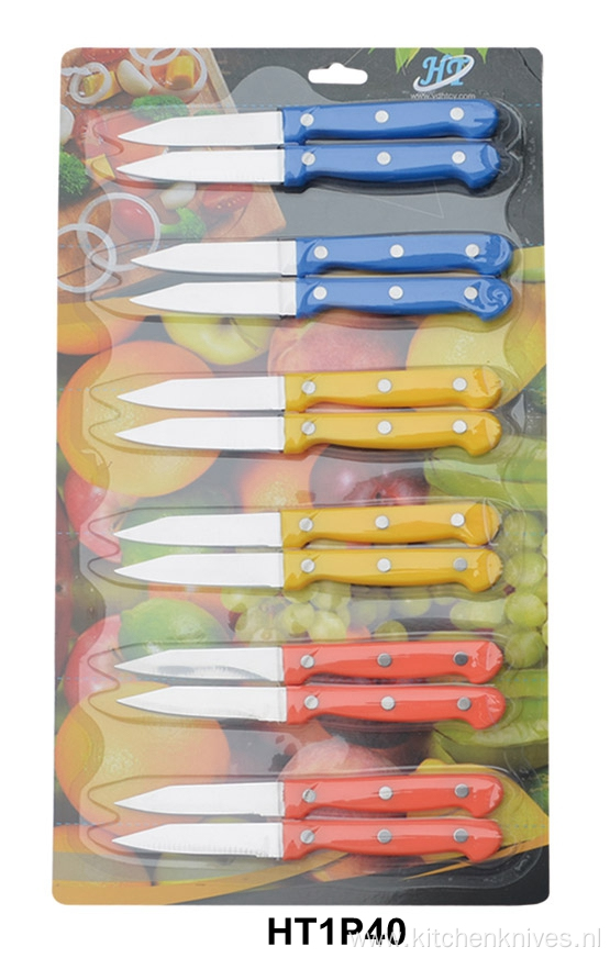 platic handle peeling knives