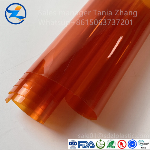 PVC shrink film for packing