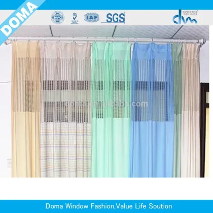 Antibacterial and Flame retardent Bed Partition Curtain for Hospital