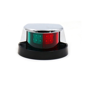 12V LED Bow Navigation Light - Red Green Sailing Signal Warning Light for Boats and Yachts
