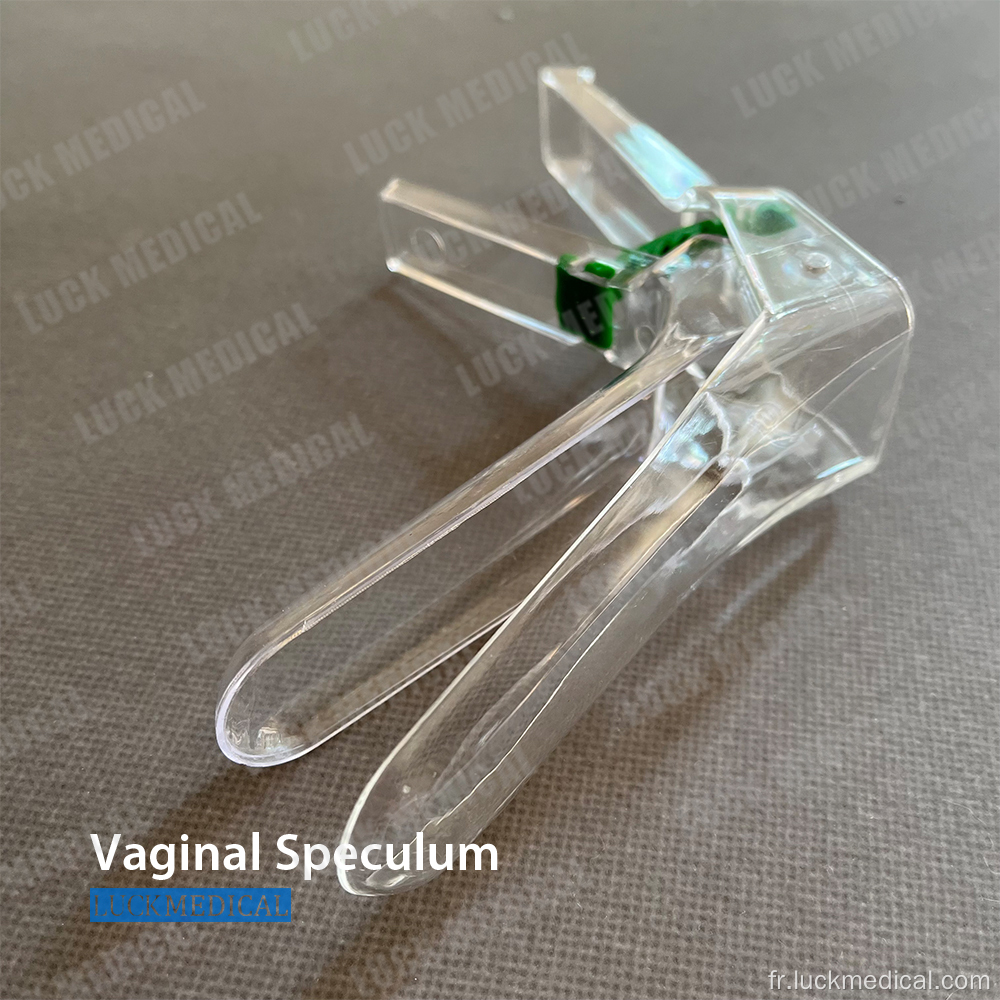 Spéculum vaginal stérile jetable médical