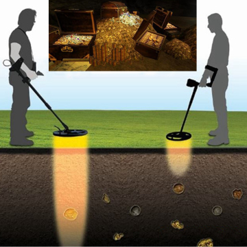 Double Chassis Design 3-5M Depth Underground Metal Scanner MCD-5000B