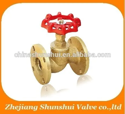 shunshui Male Female Brass flanged stop valve