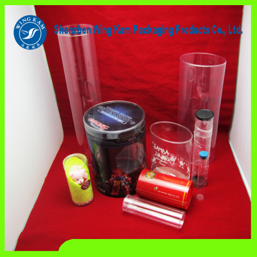 PET food grade tube package with 3 inch inner diameter and 32cm length