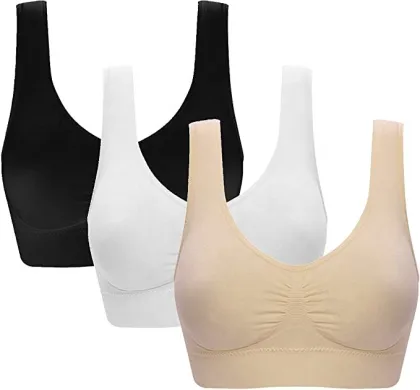 Shunaier High Quality Seamless Sleep Bra for Plus Size Women