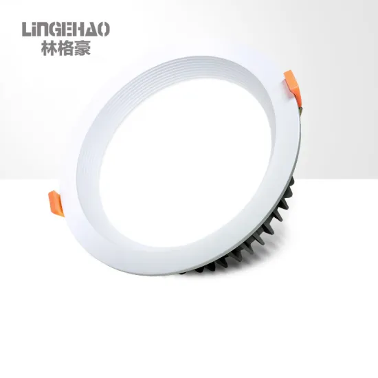 2018 Commercial high Bright Embedded 12 watt round led downlight