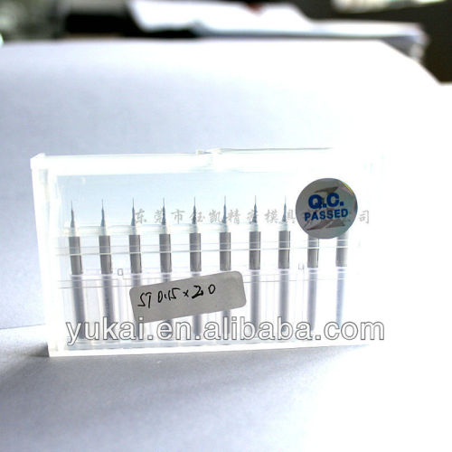 Cemented carbide micro drill bits for pcb