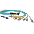 Cable de conexión de fibra 12F MPO-LC PC DX