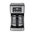 12 Cups drip coffee maker with lcd display