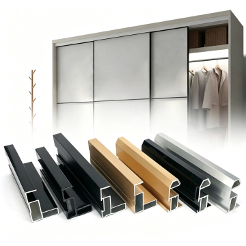 Aluminum frames for slim-profile partitions