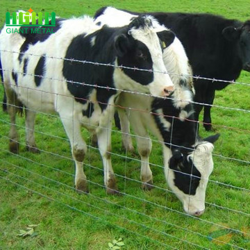 Electro galvanized grassland fence