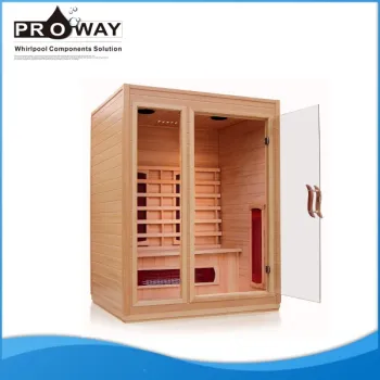 Household Family Hemlock Side Heater 2 People Use Infrared Sauna Room