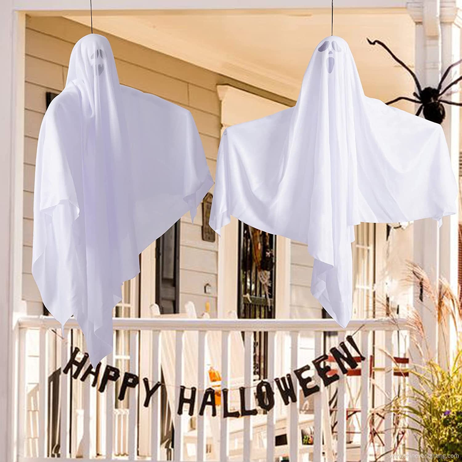 Halloween Hanging Ghosts Decorations Light