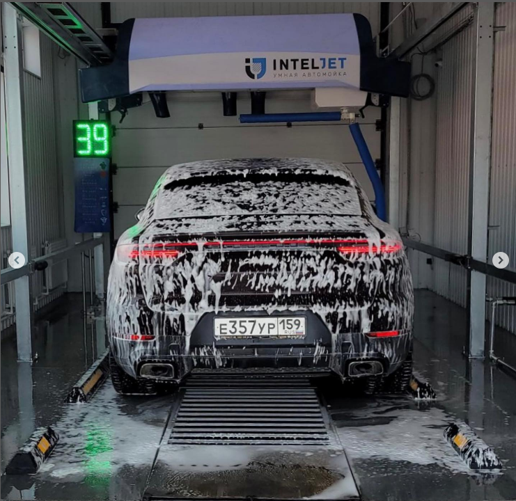 Intel Jet Car Wash Russia