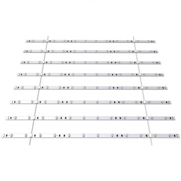 6W backlit lens led bar