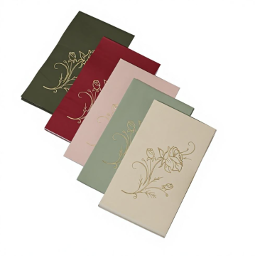 Hotel Floral Print Disposable Virgin Wood Pulp Paper