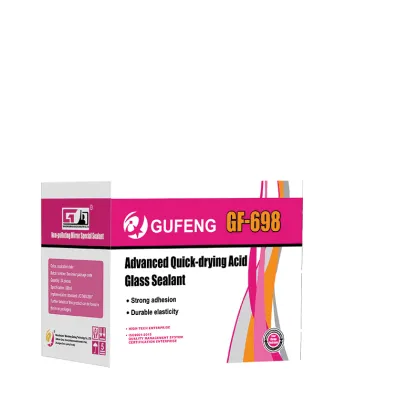 Advanced quick-drying acidic glass glue