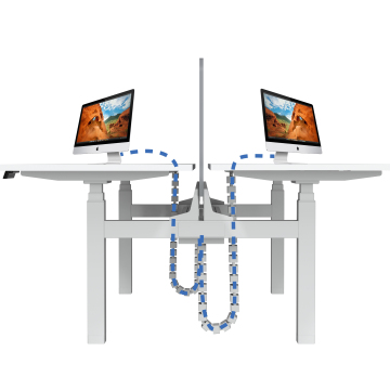 Hot Sale Adjustable Snake Cable Management Spine: Under Desk Wire Cable Tray Solution