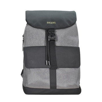 Ransel Laptop Kalis air nilon 17 inci dengan logo tersuai