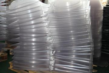 PC acrylic LED light diffuser dome lamp shade