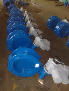 Flanged Dn50 - Dn2000 Stainless Steel Butterfly Valves With 1.6 Mpa Ductile Iron For Water