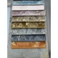 Nouveau tissu de velours hollandais à feuille d'or 2026