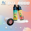 Rechargeable Disposable Vape Original RandM DTL 8000 Puffs