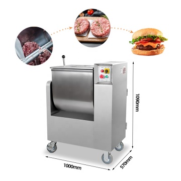 Commercial Stainless Steel 100L Sausage Stuffing Mixer