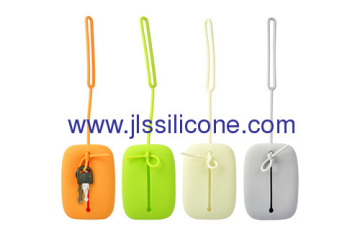 Popular Silicone Keychain And Key Holder 