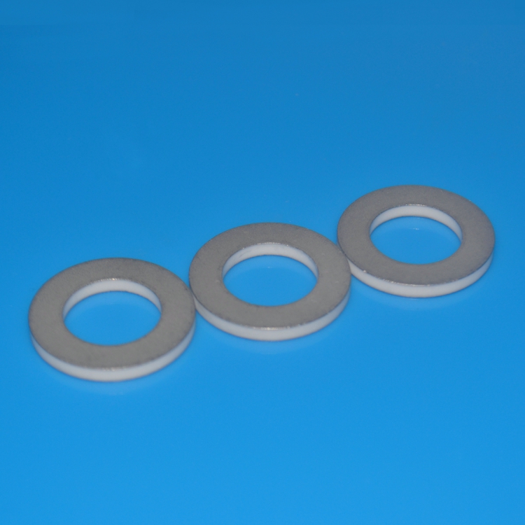 Industrial Customized Metallized Alumina Ceramic Washer