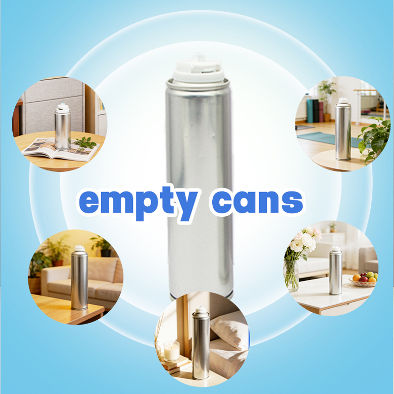 Custom Printing 57mm Empty Aerosol Can metal spray tin cans for Air Freshener spray filling