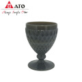 ATO Machine made Grey coloured retro wine glass