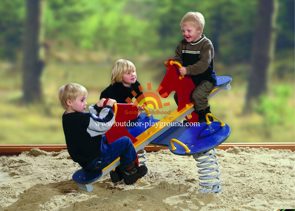 Playground Equipment Horse Spring