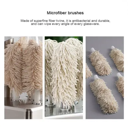 Wholesale Electric Winery Red Wine Glass Polishing Cleaning Machine
