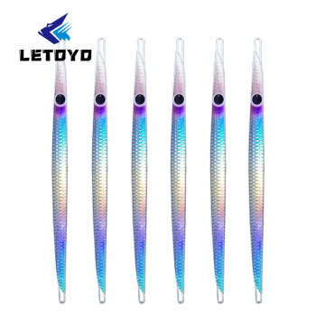 LETOYO Luminous Jigging Lure - 80g/100g Saltwater Fishing Metal Jig Lure