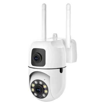 Yi IoT Indoor 360 View WiFi Security Camera with Dual Lens PTZ