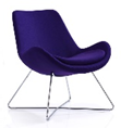 High Density Mold Foam Leisure Side Chairs