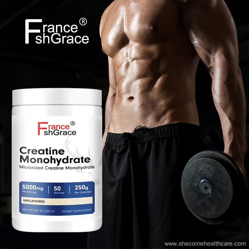 Increased Athletic Performance creatine monohydrate powder