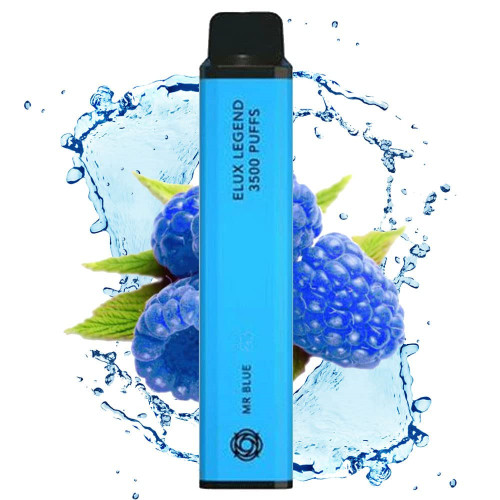 Mr Blue Elux Legend 3500 퍼프 일회용 vape