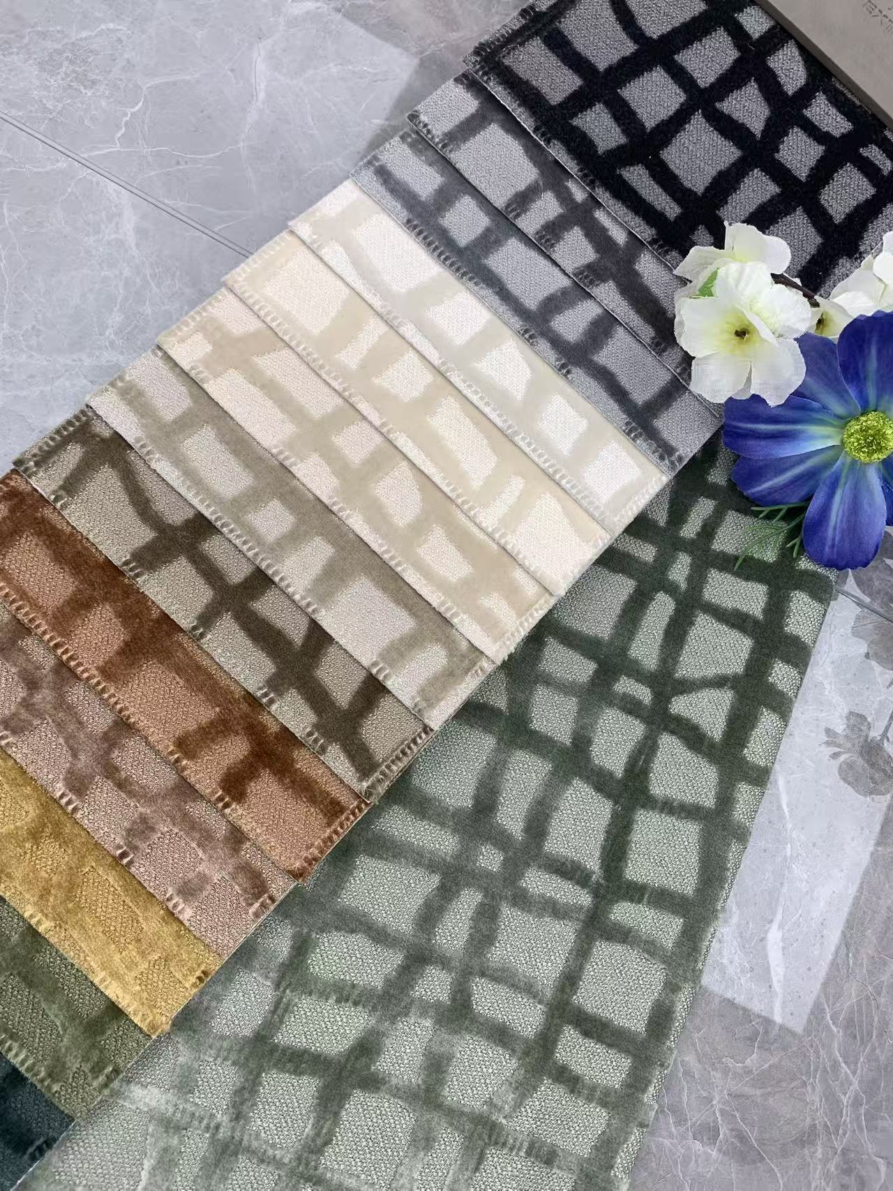 Cut Velvet Fabric
