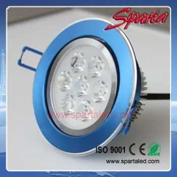 Round shape led ceiling lighting panel 7w