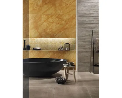 Sofitel Gold Marble: Bathroom and Countertop Tiles