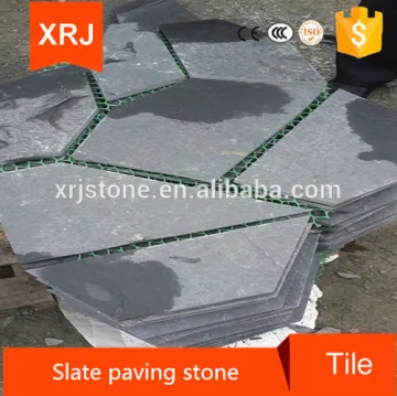 Outdoor slate stepping stones with high quality slate stone