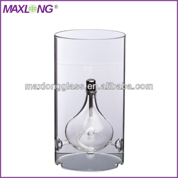 Hot Sale Bulb Shaped Glass Oil Lamp 220mm