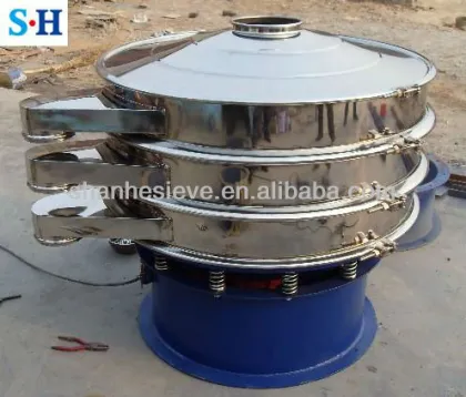 Rotary Vibrating Sieve Machine for welding rod powder
